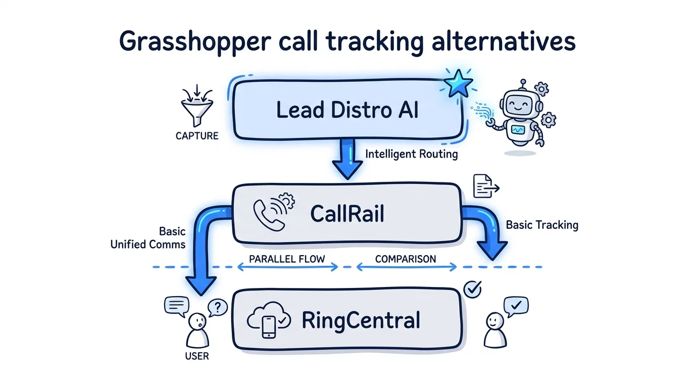 Best Grasshopper Alternatives for Call Tracking in 2026: 7 Platforms Compared