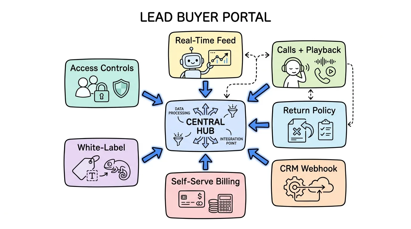 Lead Buyer Portal Features: 7 Must-Haves for Pay-Per-Lead Agencies
