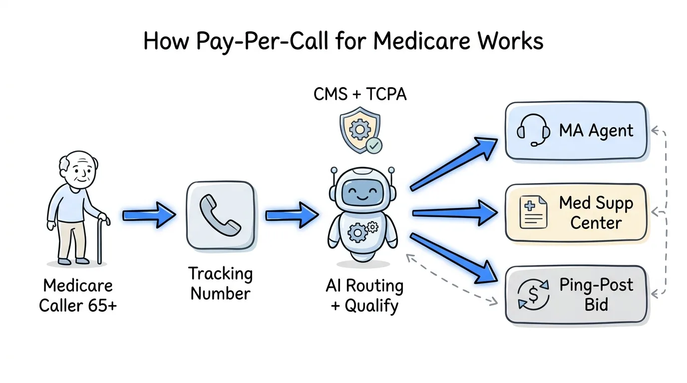 Pay-Per-Call for Medicare: AEP Calls, Payouts & CMS Compliance (2026)