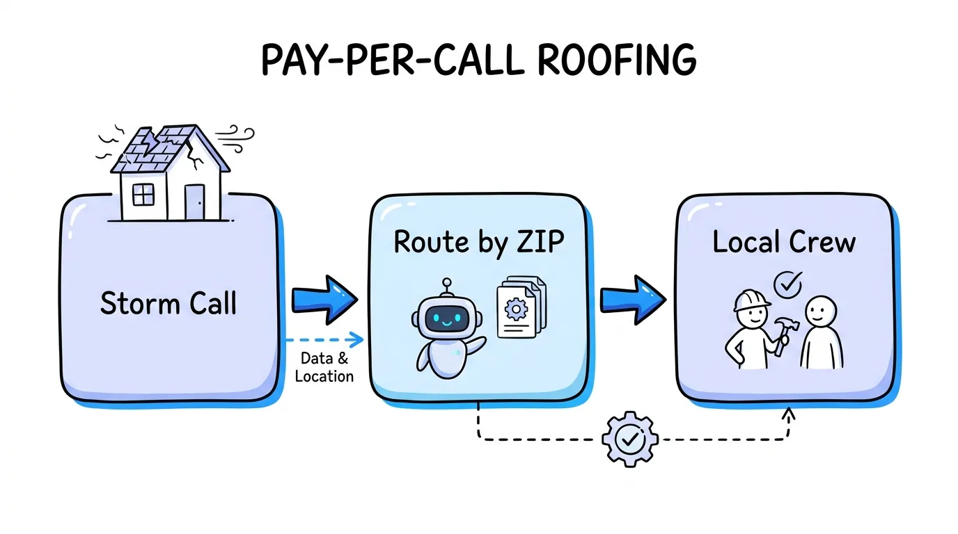 Pay-Per-Call for Roofing: A Buyer's Guide to Storm Calls - Lead Distro AI