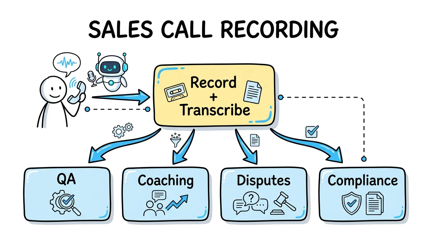 Sales Call Recording Software: Best Tools for QA and Coaching